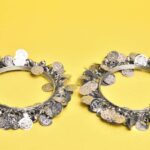 Luxurious Silver Plated Coin Bangles